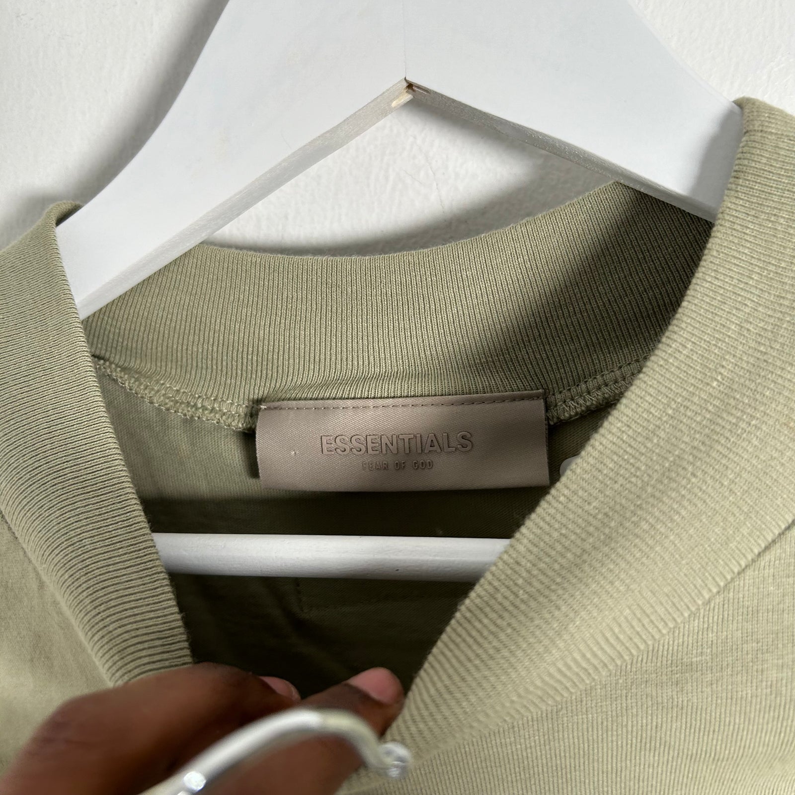 Essentials "Seafoam Green" T-Shirt Size S