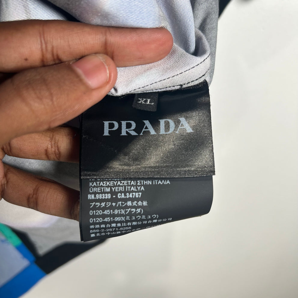 Prada Blue Flame Half Match Size XXL
