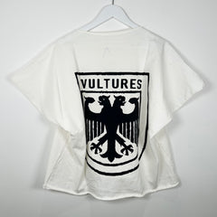 Vultures White Logo T-Shirt Size 1
