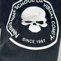 Number (N)ine 'School of  Visual Comedy' Black T-Shirt Size 3