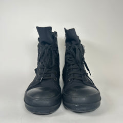 Rick Owens Black Cargo Ramones Size 10