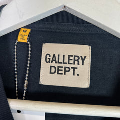 Gallery Dept Black French Logo T-Shirt Size M