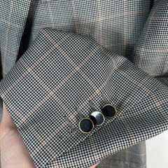 Brioni Houndstooth Blazer Size L