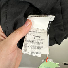 Off-White Black Graffiti Logo Buttoned Jacket Sz S