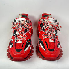 Balenciaga Red/Black Track Sneakers