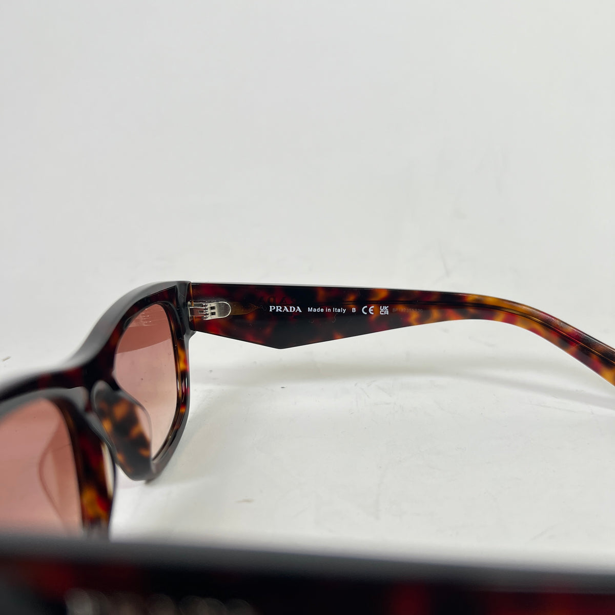Prada Tortoise Symbole Sunglasses