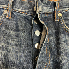 Dior Homme Dark Blue Wash Jake Denim Jeans Size 27