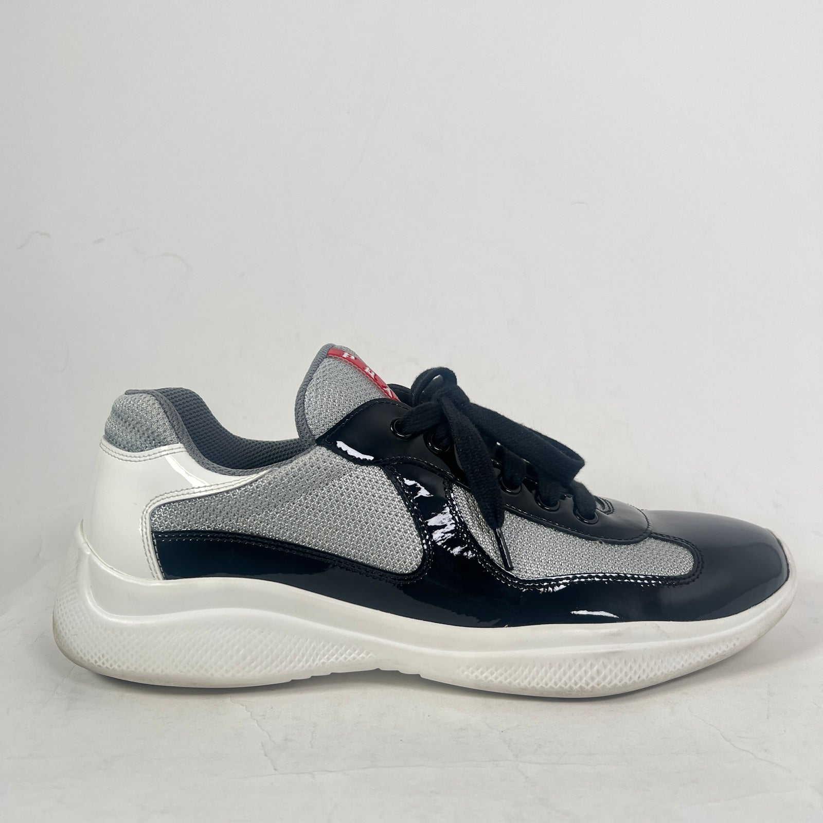 Prada Black Patent Leather America Cups