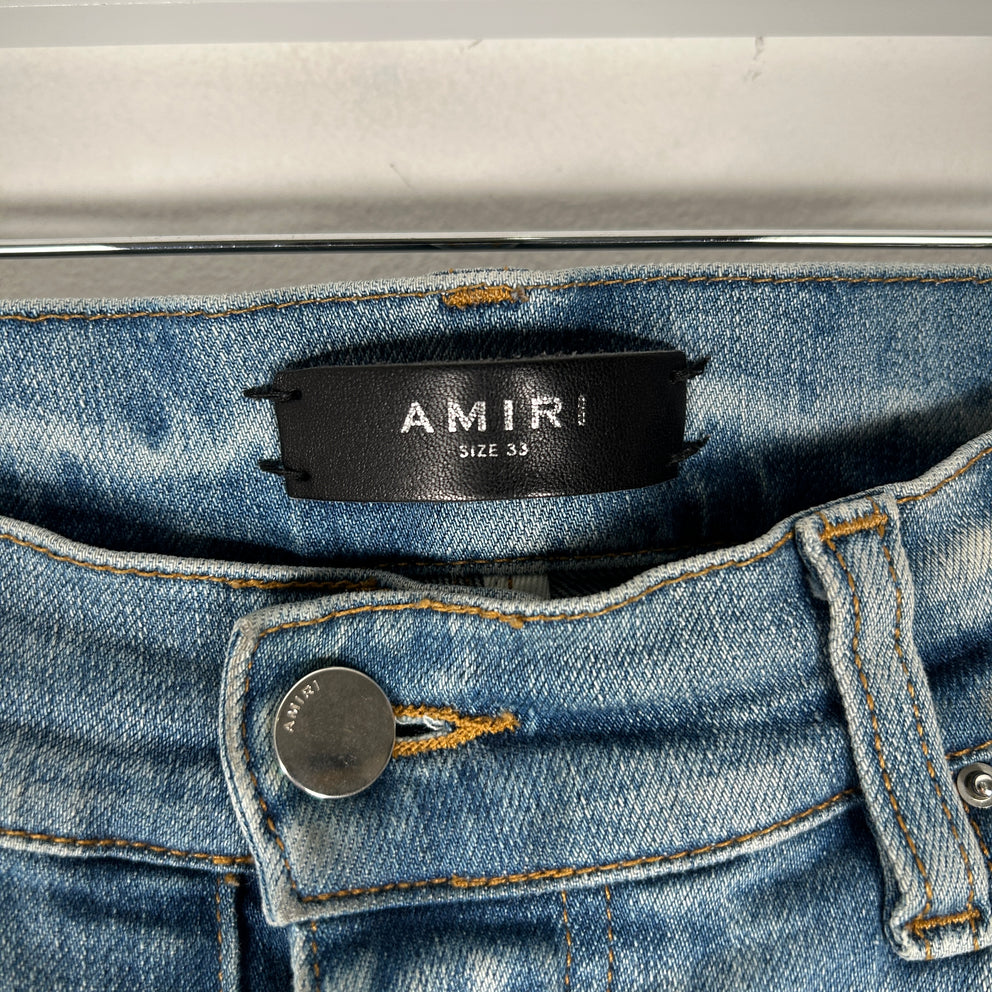 Amiri Bones Patch MX1 Jeans Size 33