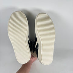 Rick Owens Black/Milk Geobasket Size 42