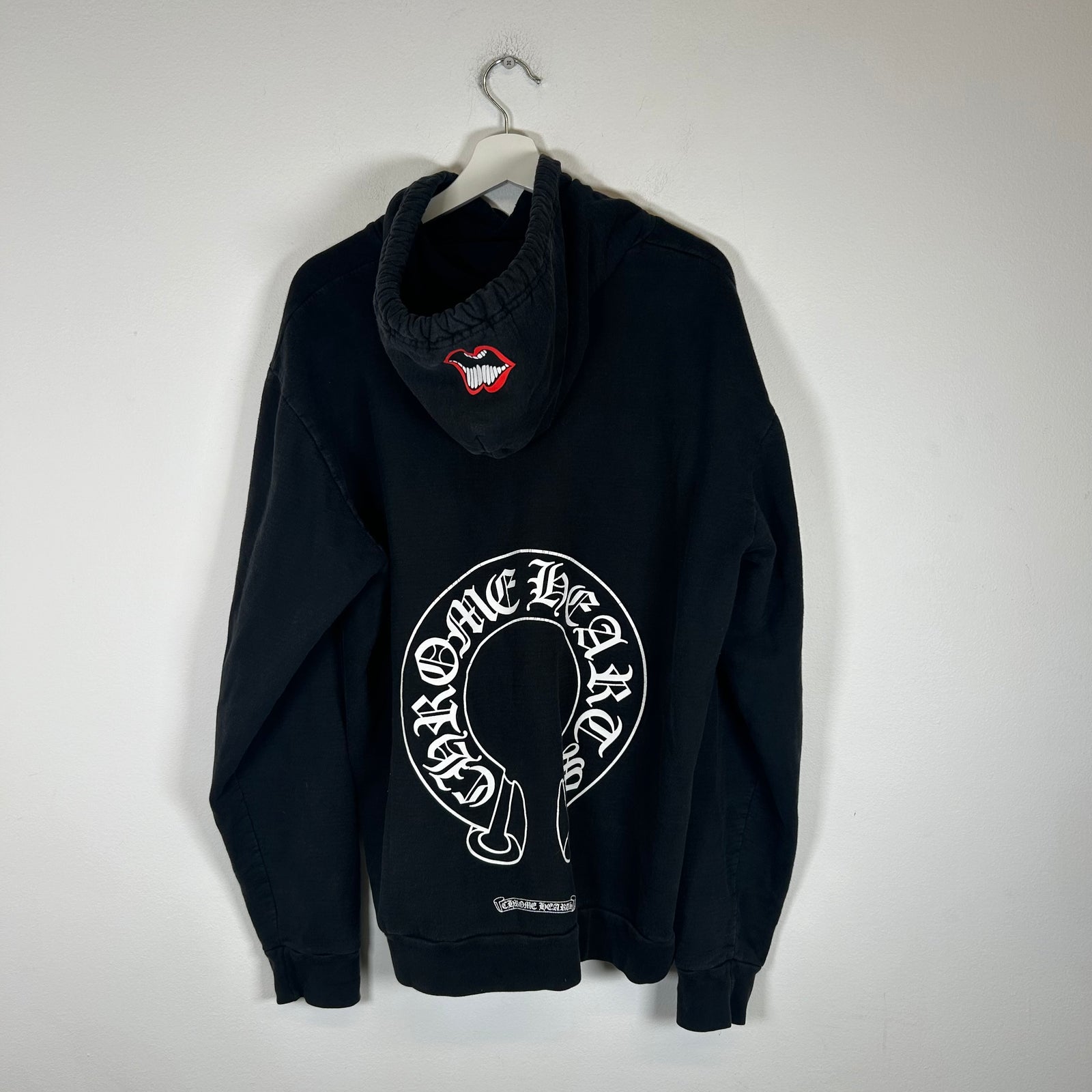 Chrome Hearts Black Matty Boy Chomper Hoodie Size L
