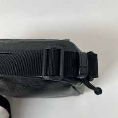 Balenciaga Black Leather Small Logo Crossbody Bag