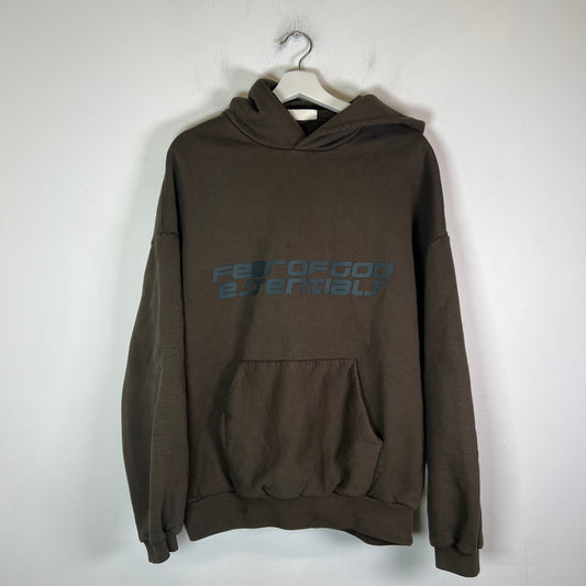 Fear of God Brown Heavy Fleece 90's Hoodie Size M