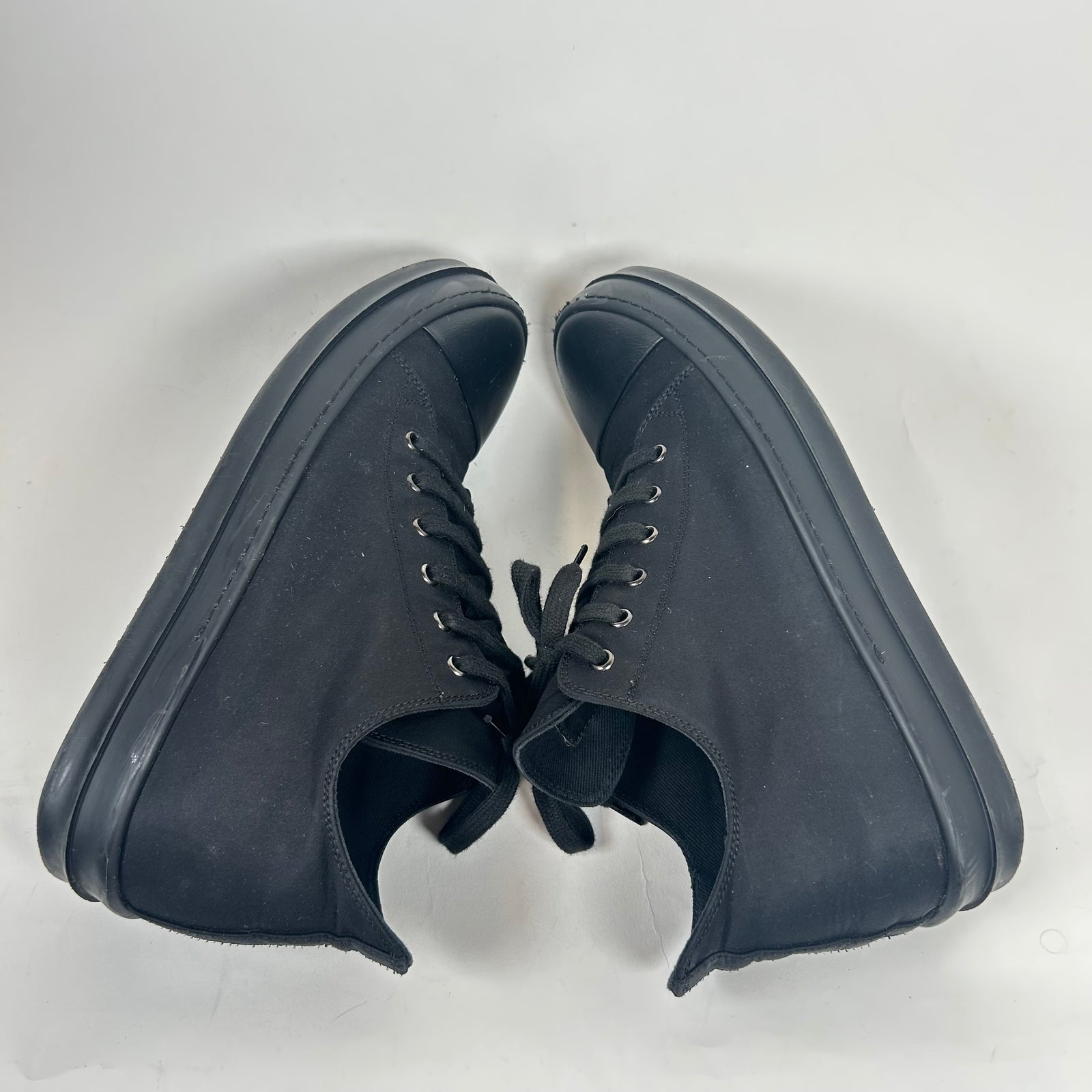 Rick Owens Drkshdw Black/Black Low Ramones Size 43