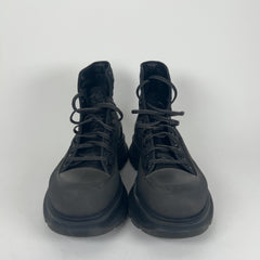 Alexander McQueen Floral Tread Slick Boots