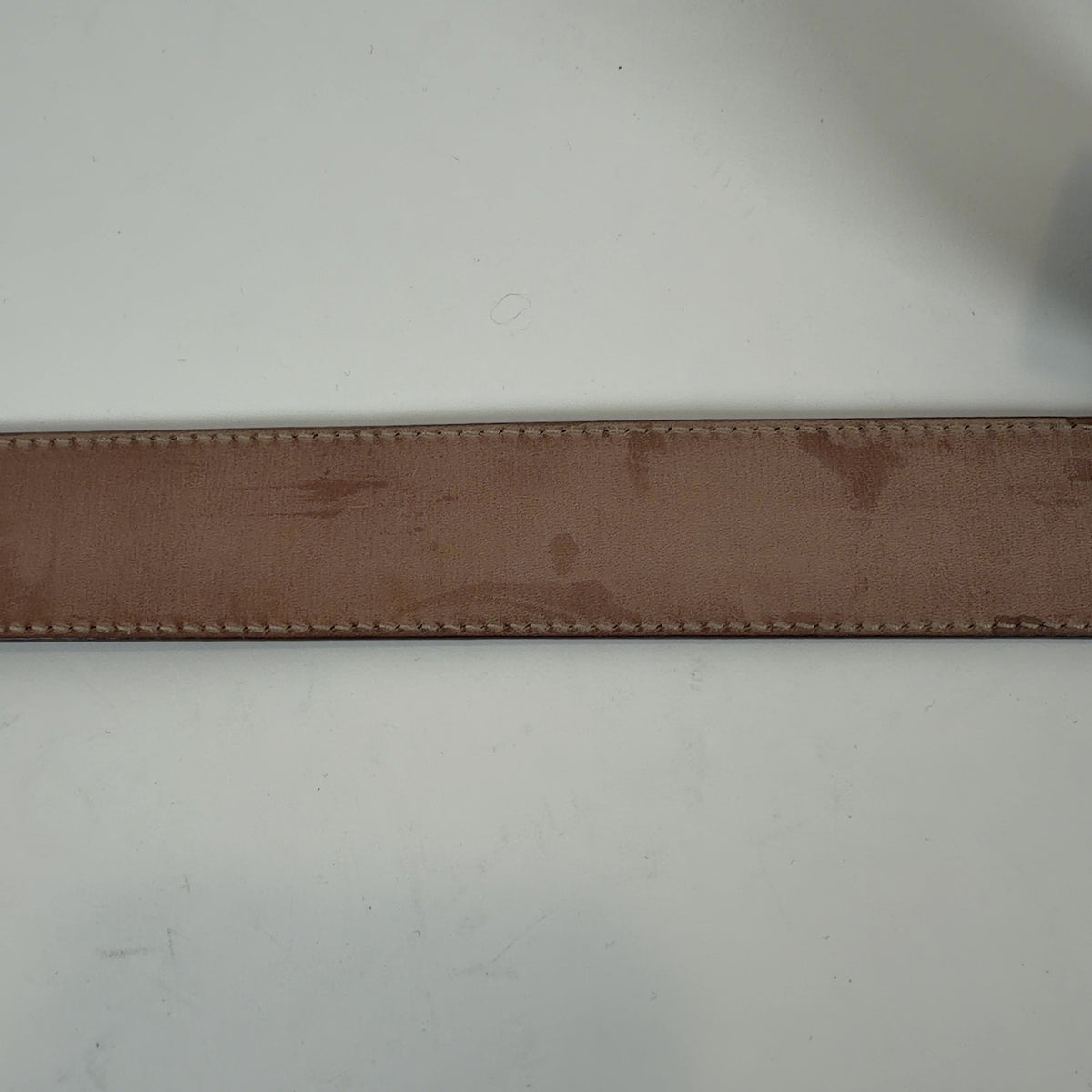 Gucci Signature Embossed GG Leather Belt
