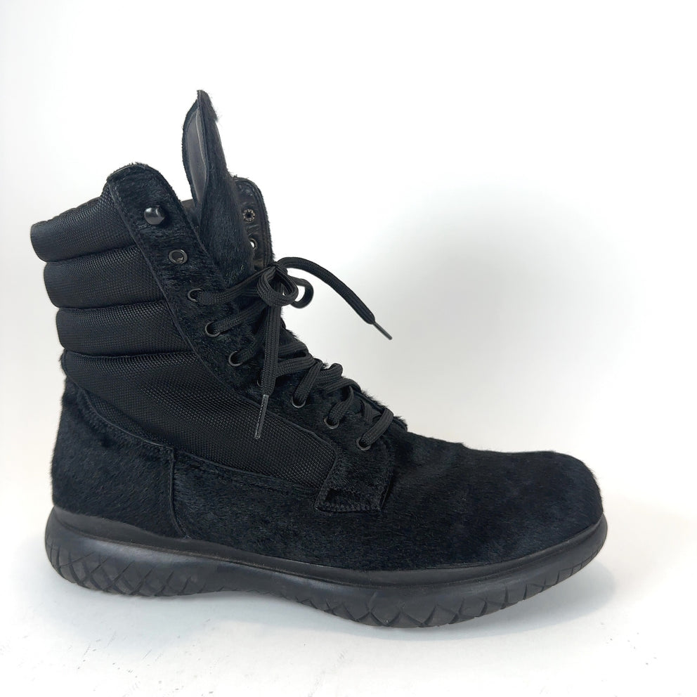 Prada Ponyhair 'Cup' Hightop Sneakers