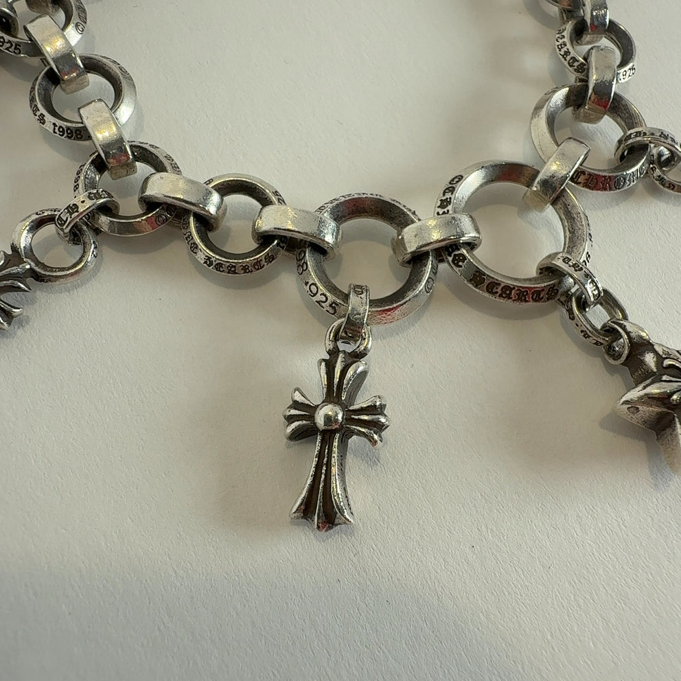 Chrome Hearts Multi Motif Charm Bracelet