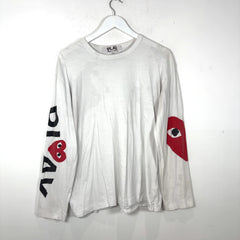 Comme Des Garcons Play Graphic Longsleeve
