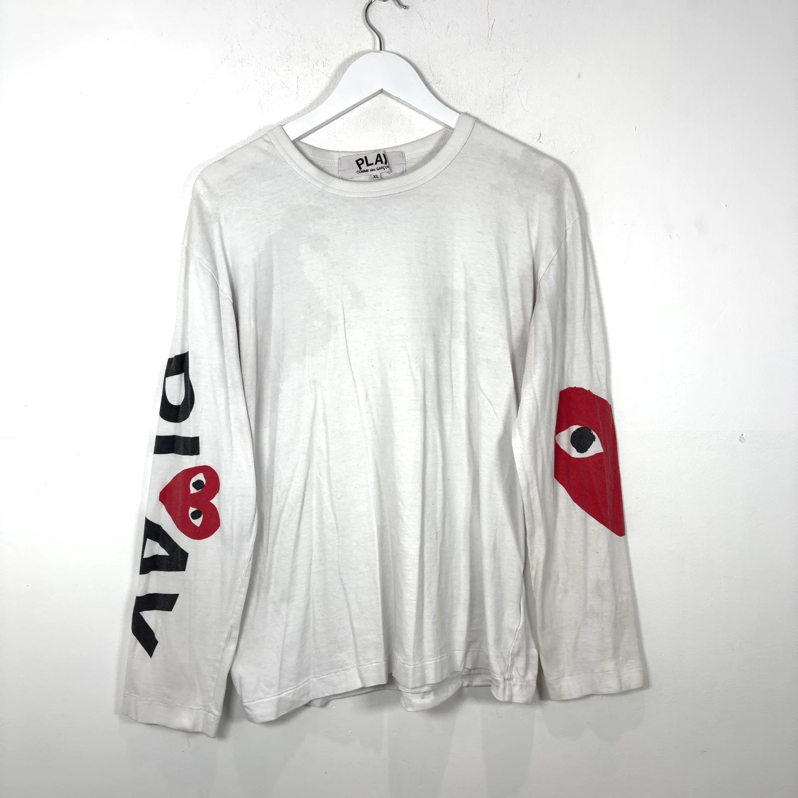 Comme Des Garcons Play Graphic Longsleeve