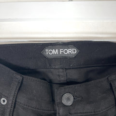 Tom Ford Black Cotton Pants