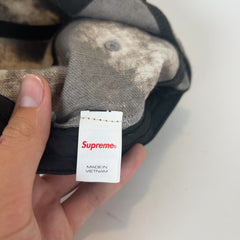 Supreme Bleached Denim Box Logo Hat