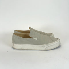 The Row Canvas Low-Top Slip-On Lowtop Sneakers