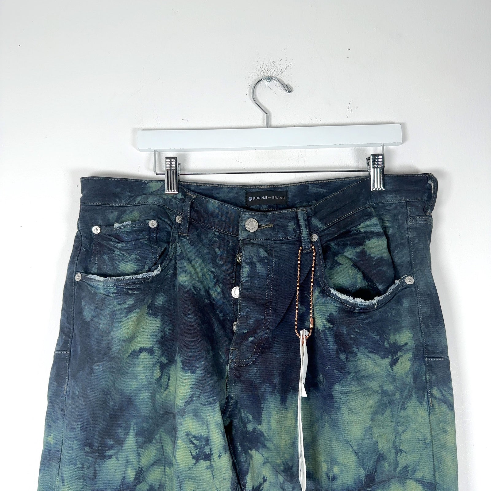 Purple Brand Tye-Dye Jeans