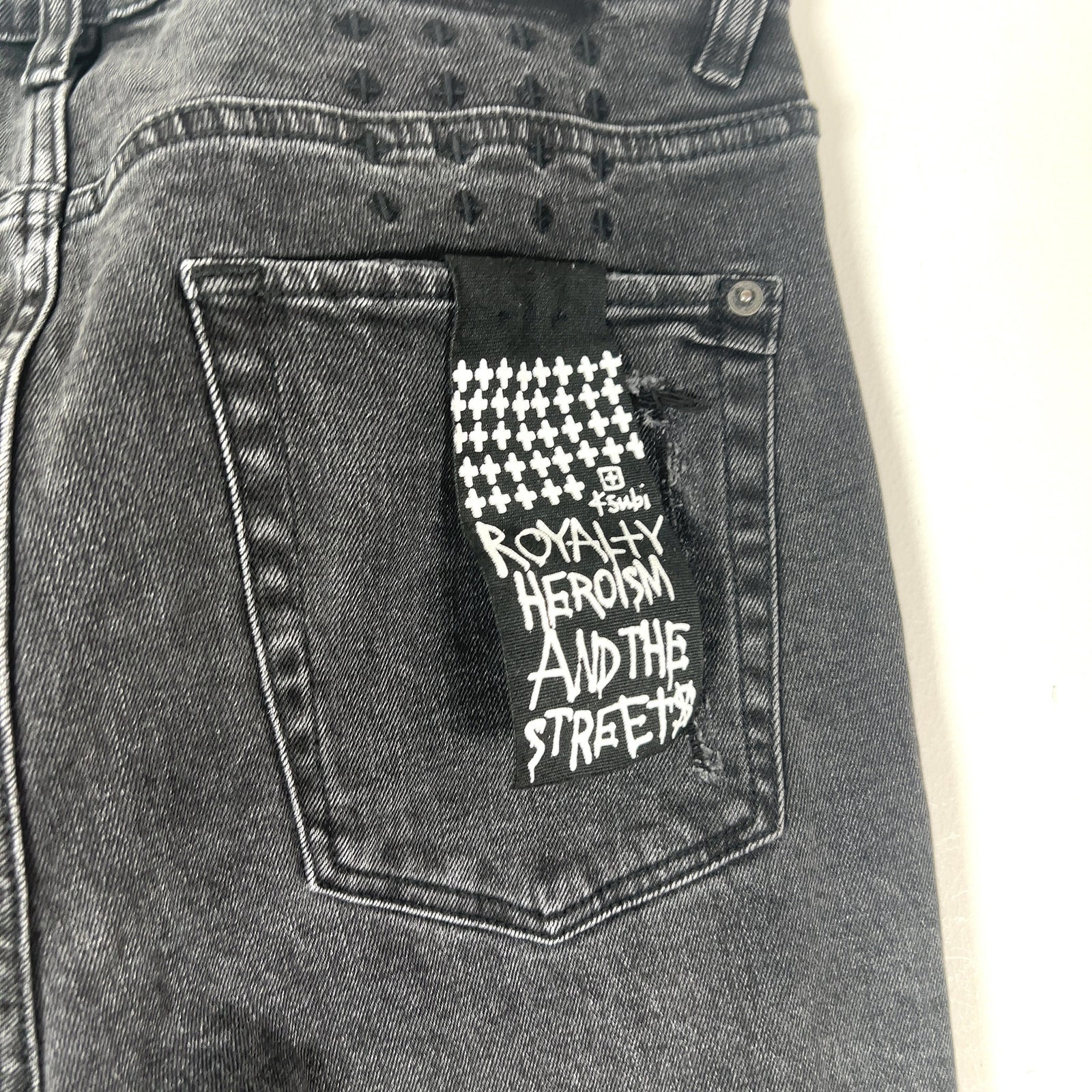 Ksubi 'Dynamite Trash' Distressed Skinny Denim Jeans