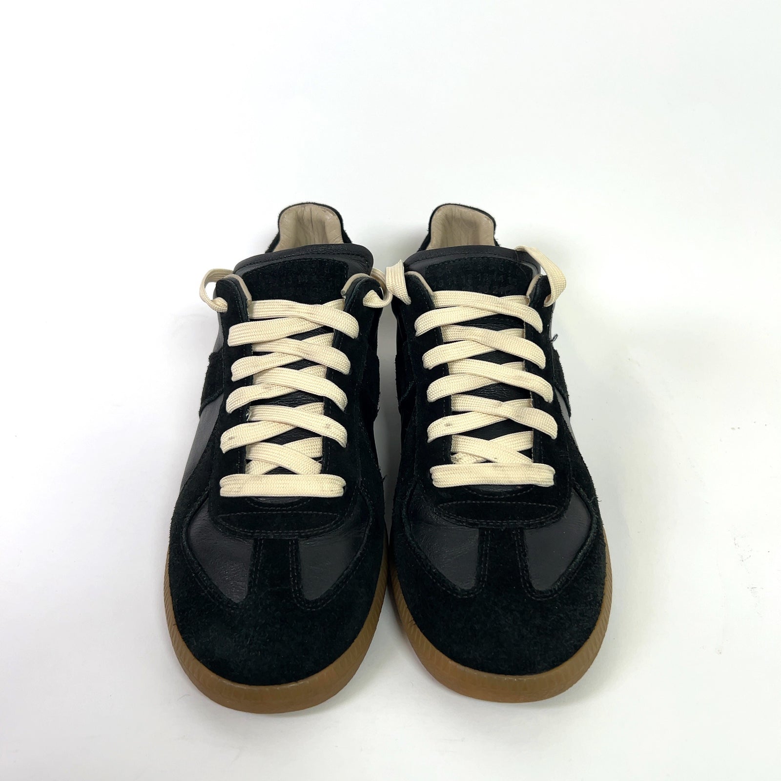 Maison Margiela Black Replica Low-Top Gats