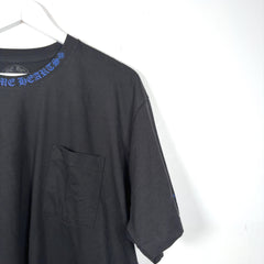 Chrome Hearts Neck Logo Black T-Shirt
