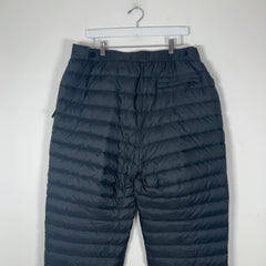 Supreme Black Micro Puffer Sweatpants