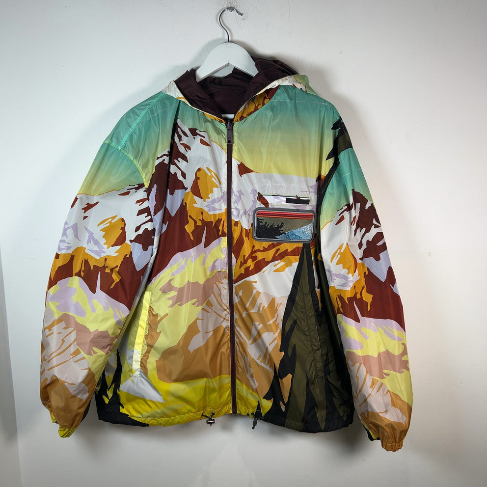 Prada Reversable Mountain Zip Up Jacket