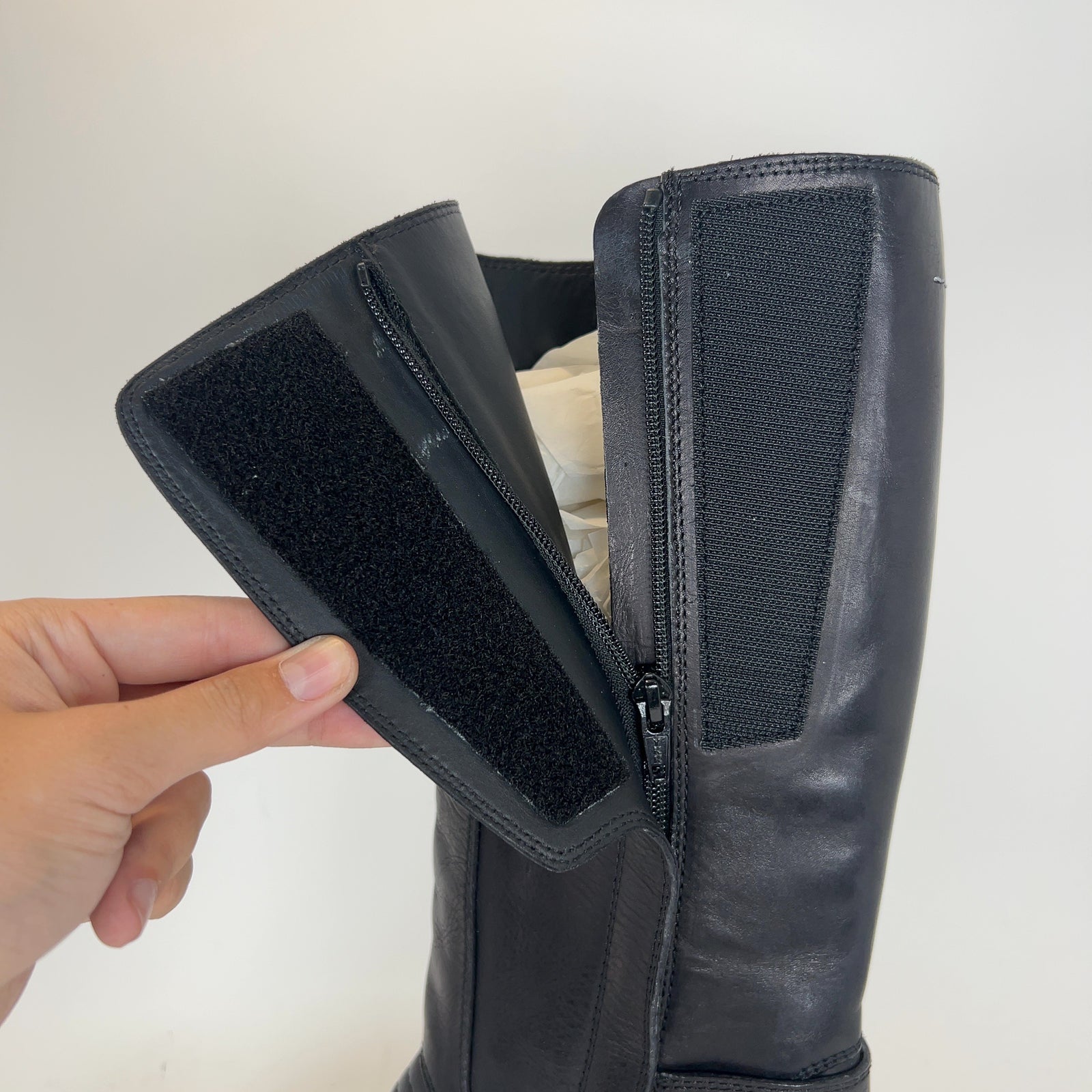 MM6 Maison Margiela High Biker Boots