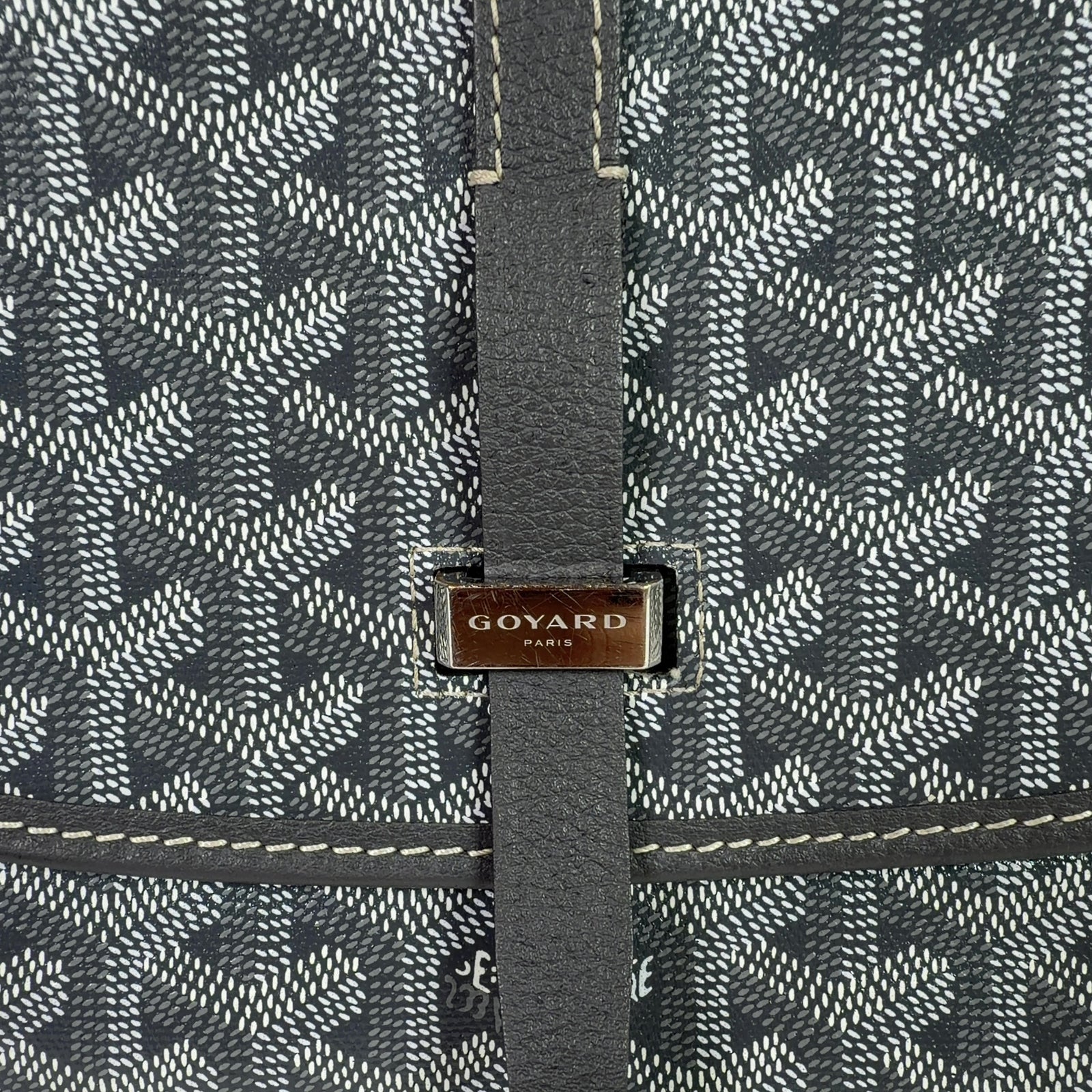Goyard Grey Belvedere II PM Messenger Bag