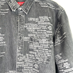Supreme Jacquard Denim Jacket