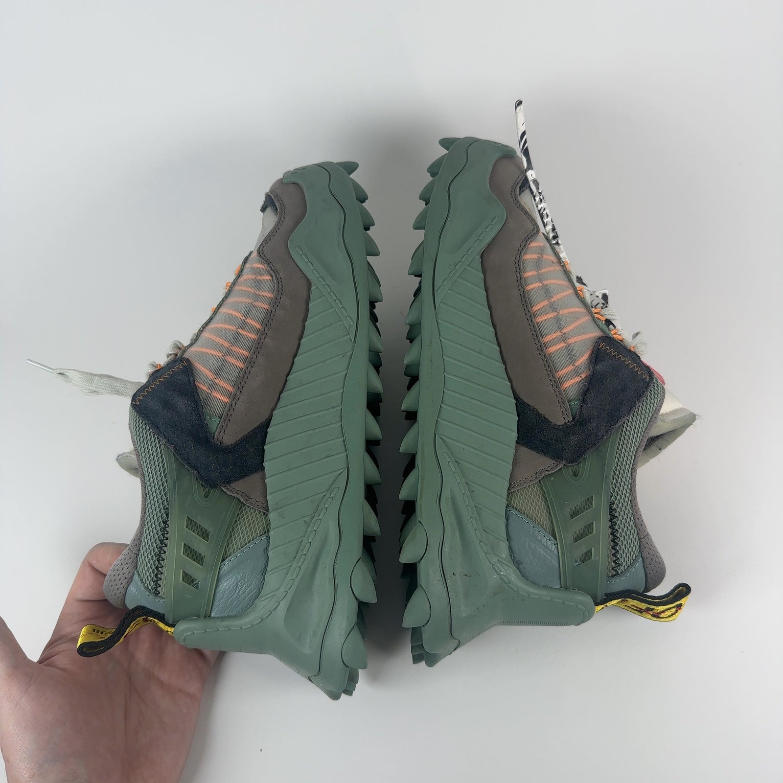 Off-White ODSY-1000 Mint Black Lowtop Sneakers