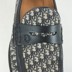 Dior Oblique Monogram Canvas Loafers