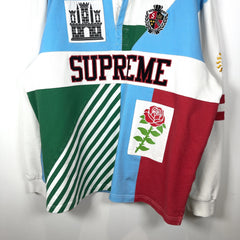 Supreme Rose Patch Rugby Shirt