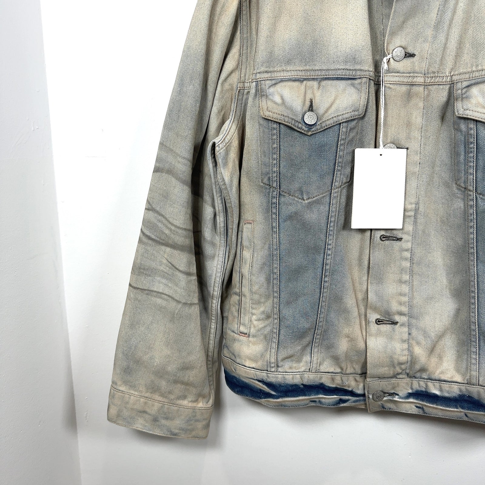 Acne Studios Oversized Lightwash Denim Jacket