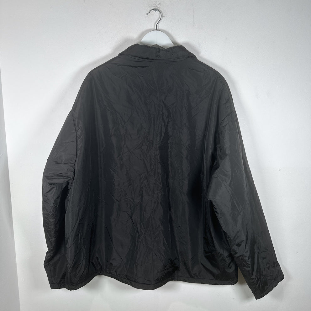 Prada Re-Nylon Plaque Logo Puffer Coach Jacket Size XXL