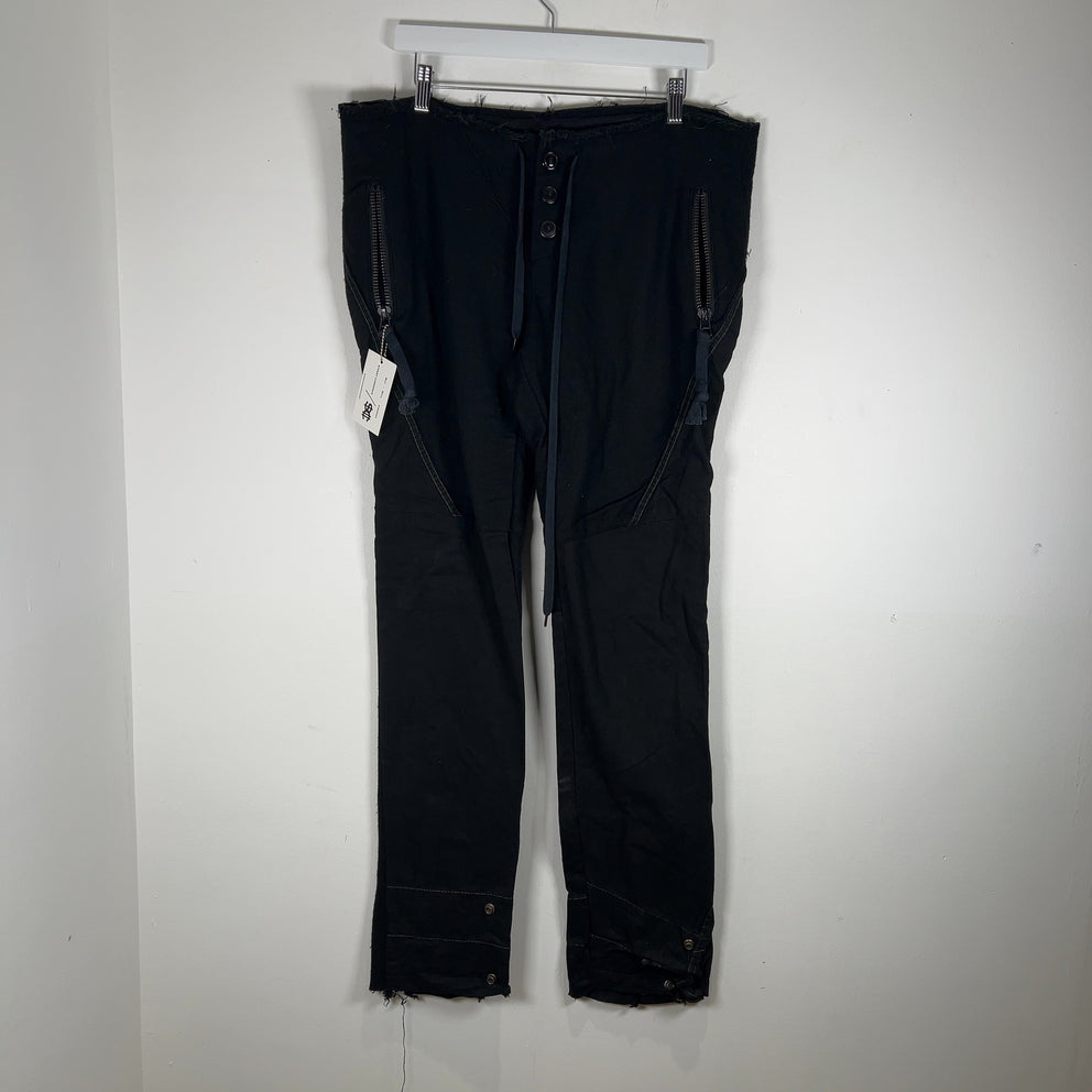 Greg Lauren Baker Hybrid Black Pants