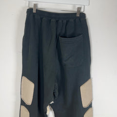 Satoshi Nakamoto Moto Patchwork Sweatpants