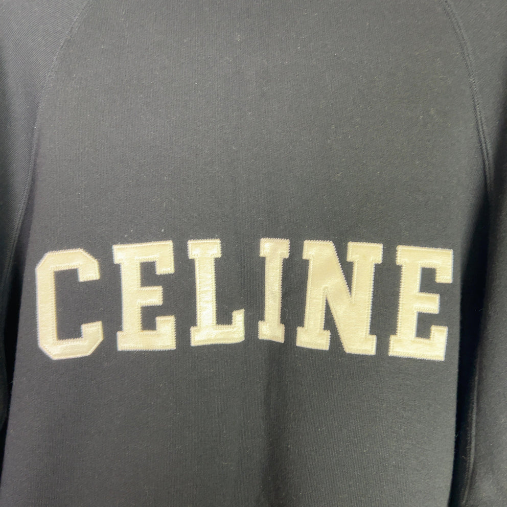 Celine 2022 Striped Logo Varsity Jacket