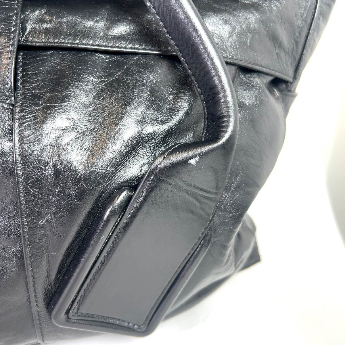 Bottega Veneta Leather Weekender Bag