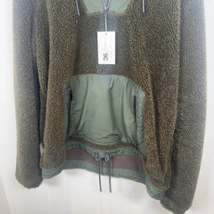 Moose Knuckle Army Green Fur Technical Jacket Size XL