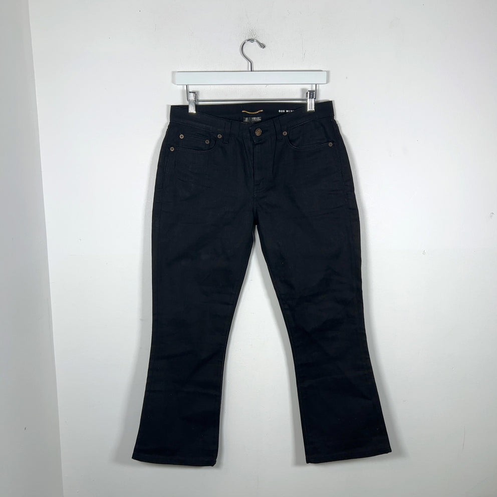 Saint Laurent D25 Flare Black Jeans