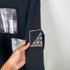 Givenchy 2016 American Flag Patch Crewneck