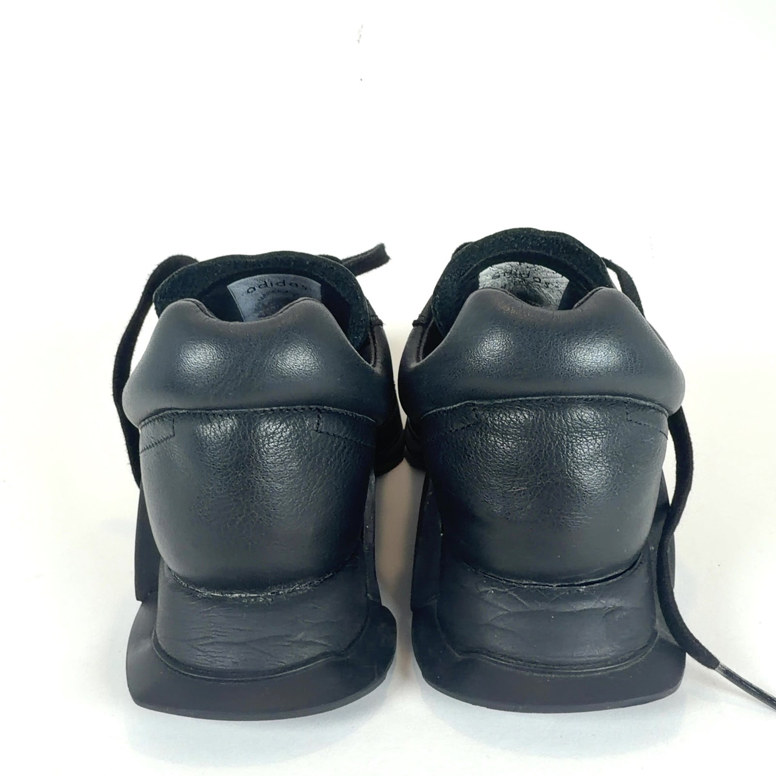 Rick Owens x Adidas Lambskin Low-Top Runner Lowtop Sneakers