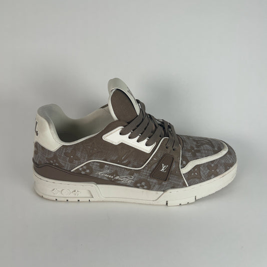 Louis Vuitton Canvas Trainer Lowtop Sneakers
